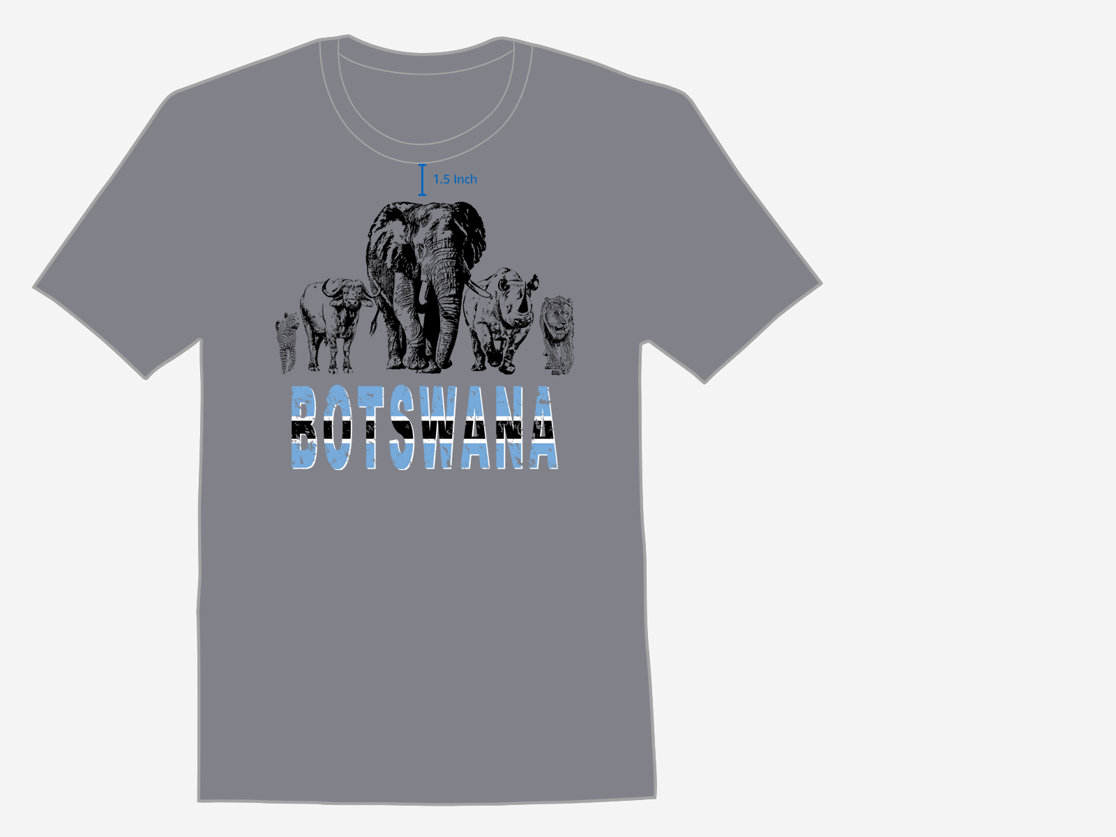 Big 5 Botswana T-shirt