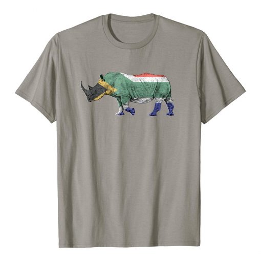 rhino-tshirt-south-africa-flag